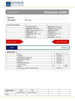 مشخصات پتاسیم آیداید گرید laboratory | دکتر مجللی در فروشگاه شیمی من