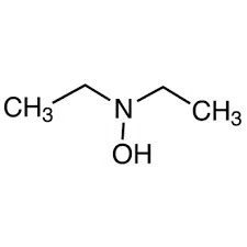 ساختار شیمیایی دی اتیل هیدروکسیل آمین (DEHA) چینی | Chemex در فروشگاه شیمی من