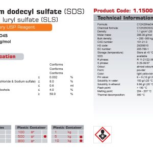 قیمت|خرید|فروش|سدیم دودسیل سولفاتsls (گرید Extra Pure)|نوترون