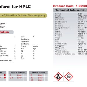 قیمت|خرید|فروش|کلروفرم (گرید Hplc)|نوترون