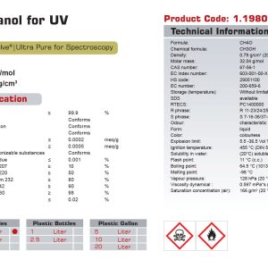 قیمت|خرید|فروش|متانول (گرید Uv)|نوترون