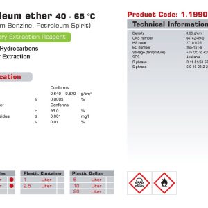 قیمت|خرید|فروش|پترولیوم اتر 60-40 (گرید Laboratory)|نوترون