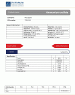 آمونیوم سولفات گرید Laboratory | دکتر مجللی