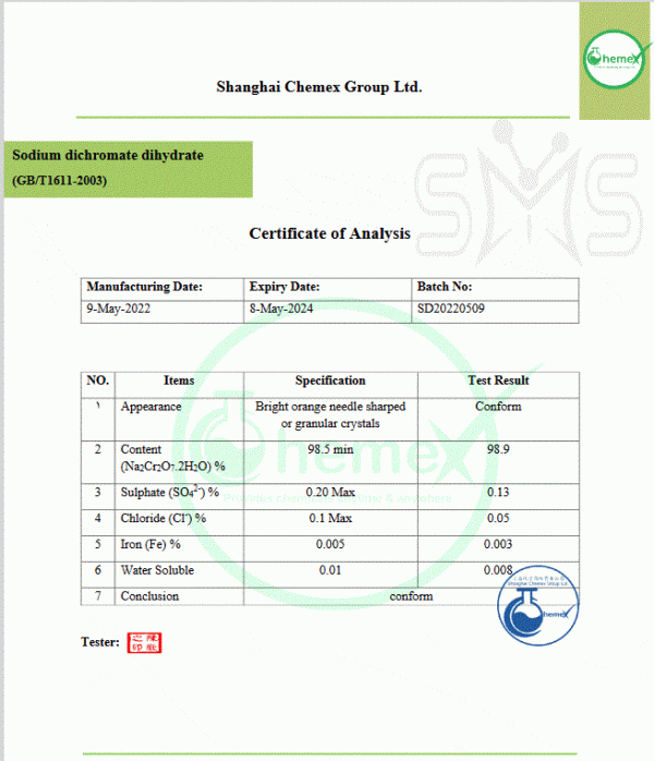 قیمت|خرید|فروش|سدیم دی کرومات