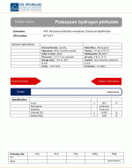 پتاسیم هیدروژن فتالات گرید Laboratory | دکتر مجللی