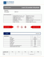 سرب (II) استات تری هیدرات گرید Laboratory | دکتر مجللی